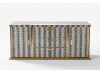 Living Room Sideboard Wooden Cabinet Furniture Luxury New White Modern