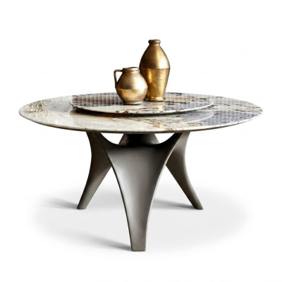 Luxury dining table round dining tables dining room round table material wood tables