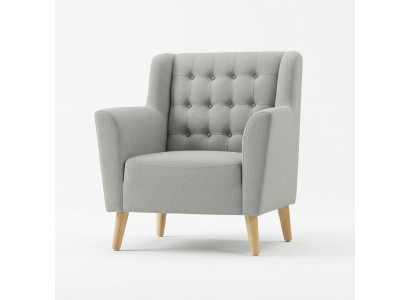 Armchair Chesterfield Couch Upholstery Furniture Interior Sofa Single-seater New