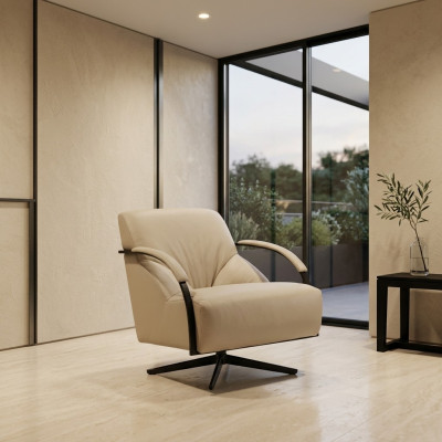 Design Relax Armchair Lounge Sofa 1-Seater Chair Upholstered Furniture Living Room