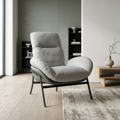 Armchair Seating Furniture Design Living Room Upholstery Wood Modern Luxury New
