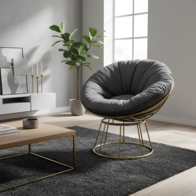 Armchair Seat Design Living Room Upholstery Wood Upholstery Modern Luxury Gray