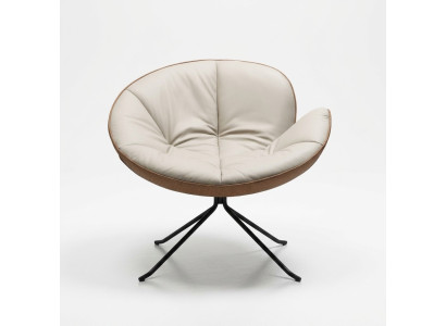 Armchair single-seater design living room upholstery wood single modern white new