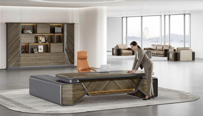 Design corner desk office furnishings room furniture table office furniture