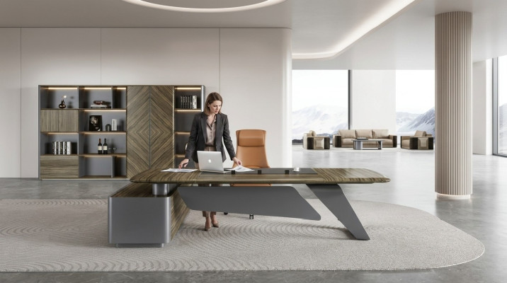 Luxury desk workstation corner desk table furniture