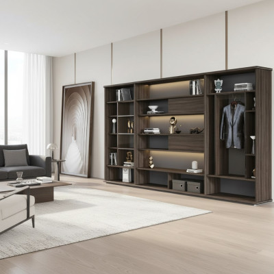 Designer cabinet, living room cabinets, luxury office furniture, shelf wood