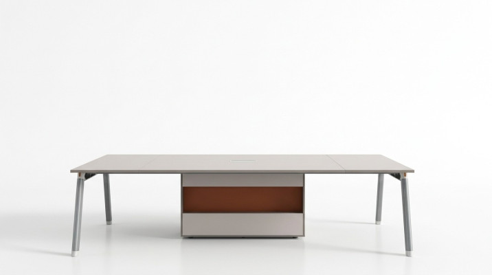 Large desk office setup team table designer office furniture