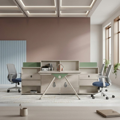 Office desk modern study room furniture luxury decor table