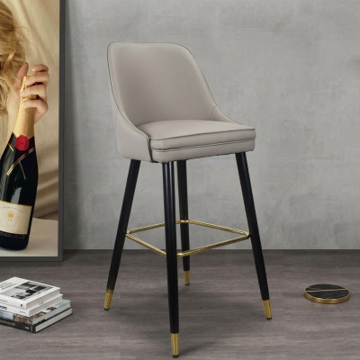 Bar stool bar chair bar furniture lounge stool design stool steel legs