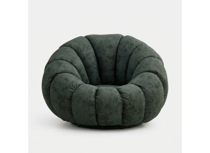 Armchair 1 Seat Textile Living Room Luxury Armchair Design Gray Modern New
