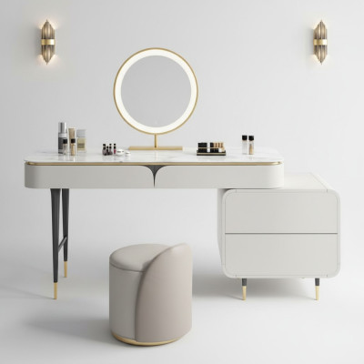 Table Console Mirror Vanity Bedroom Consoles Luxury New