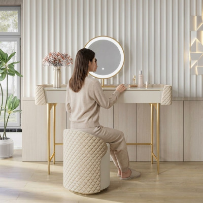 Makeup table luxury console table console bedroom dresser new