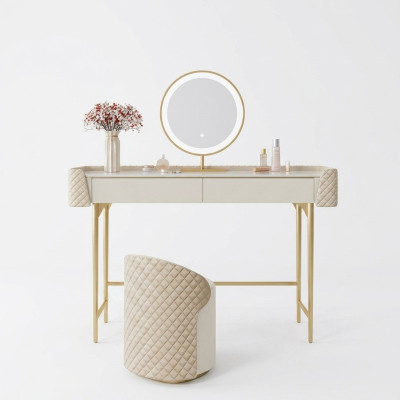 Makeup table luxury console table console bedroom dresser new