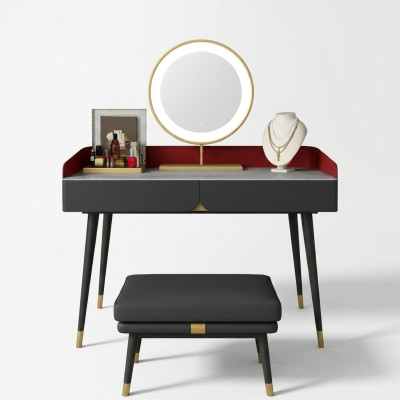 Vanity table wall mirror hairdresser console tables bedroom new
