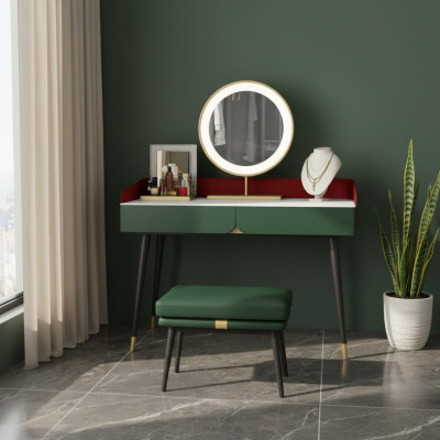 Dressing table mirror console bedroom wood table luxury new