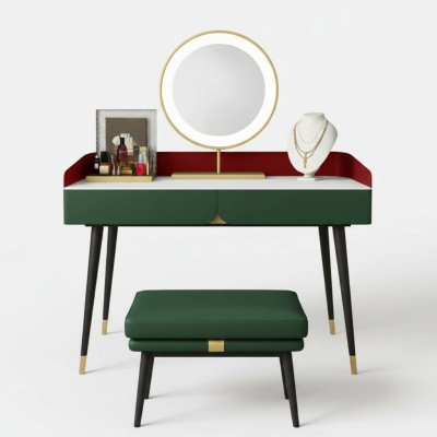Dressing table mirror console bedroom wood table luxury new