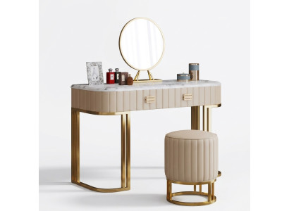 Designer vanity table cosmetics table mirror console bedroom new