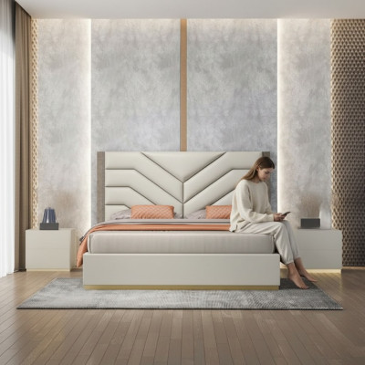 Bed Design Luxury Double Beds 180x200cm Bedroom Modern New