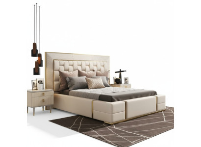 Luxury bedroom bed upholstery design luxury double beds furniture new