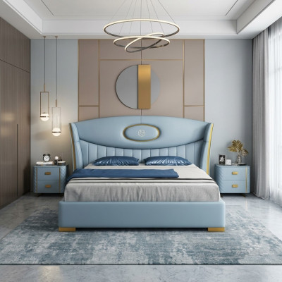 Bed, Bedroom, Modern Bed Frame, New Bed Upholstery Design, Luxury Furniture
