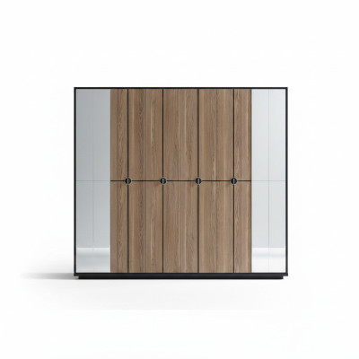 Wardrobe Cabinets Closet Design Wood 246 cm Modern Furniture New