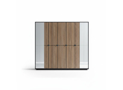 Wardrobe Cabinets Closet Design Wood 246 cm Modern Furniture New