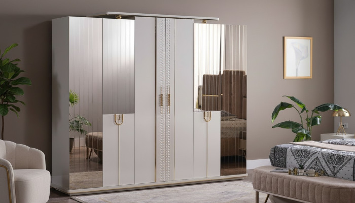 Wardrobe design luxury closet modern style cabinets bedroom furniture new