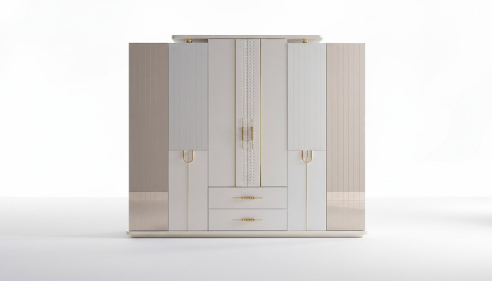 Wardrobe design luxury closet modern style cabinets bedroom furniture new