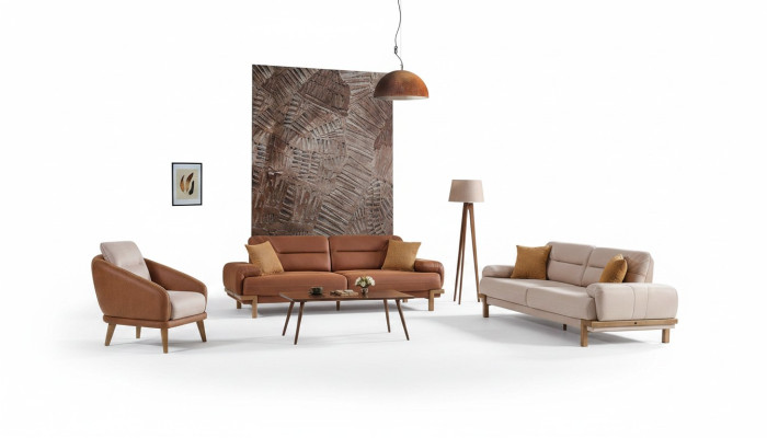 3+3+1 Seat Sofa Set Luxury Furniture Set Modern 3-piece Sofa Set