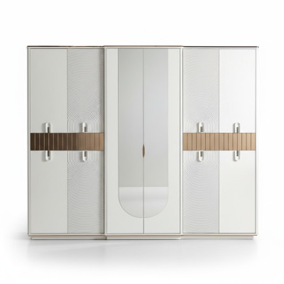 Wardrobe Scrank Luxurious Bedroom Furniture Cabinets Wood