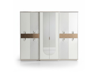 Wardrobe Scrank Luxurious Bedroom Furniture Cabinets Wood