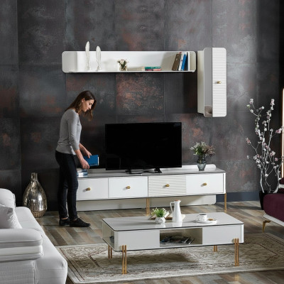 Modern RTV regal sideboard RTV dresser lowboard TV stand cabinet furniture