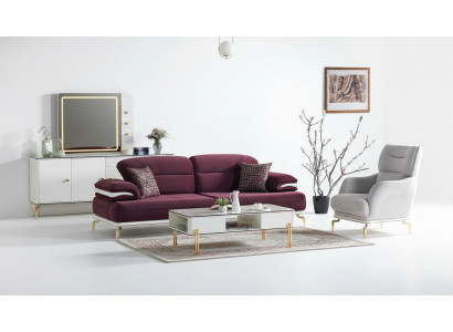 Luxury sofa set living room sofa set sofa suite 3+1+coffee table modern