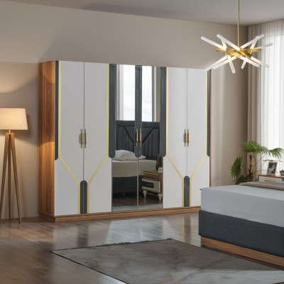 Wardrobe Cabinets Closet Design Wood Children's Room Modern Furniture New