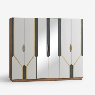 Wardrobe Cabinets Closet Design Wood Children's Room Modern Furniture New