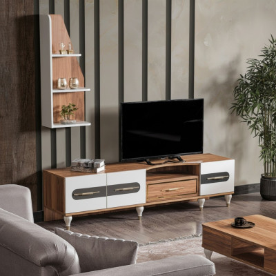 Modern RTV Regal Sideboard Dresser Lowboard Television Stand Cabinet Furniture