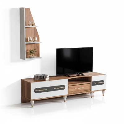 Modern RTV Regal Sideboard Dresser Lowboard Television Stand Cabinet Furniture