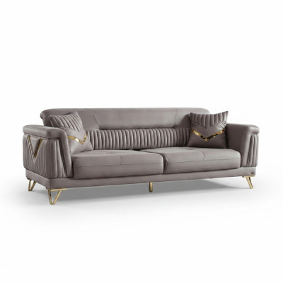Sofa Couch Upholstery 3-Seater Fabric Sofas Couches Living Room Luxury Sofa 3-Seater