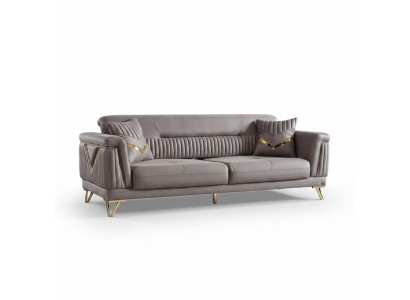Sofa Couch Upholstery 3-Seater Fabric Sofas Couches Living Room Luxury Sofa 3-Seater