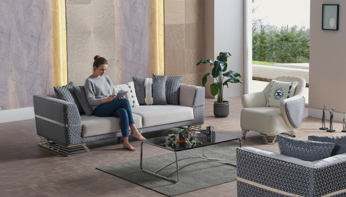 Sofa set 3+1 seater armchair set modern relax armchair furniture new