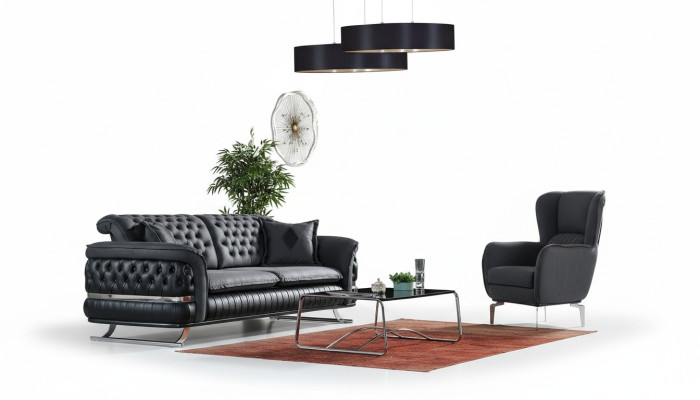 Sofa set 3+1 seater armchair set Chesterfield relax armchair furniture new