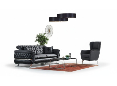 Sofa set 3+1 seater armchair set Chesterfield relax armchair furniture new