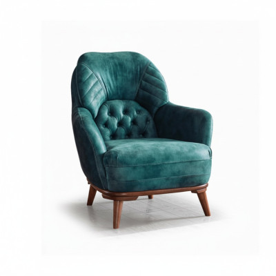 1-seater modern relax armchair Chesterfield modern style luxury new living room armchair
