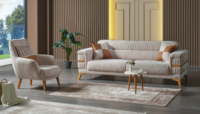 Sofa set 3+1 seater modern recliner chair modern style 2pc luxury living room