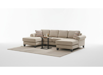 Living landscape corner sofa U-shape couch seat upholstery sofa luxury furniture sofas modern