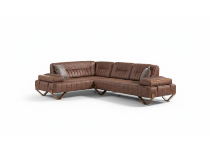Corner sofa living landscape color brown L-shaped sofa new living room corner sofa luxury new