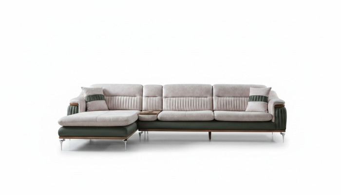 Living landscape corner sofa L-shaped couch seating upholstery sofa luxury furniture sofas modern