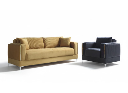 3+1 Seater Sofa Set Modern Relax Armchair Modern Style 2-Piece Luxury New Living Room New
