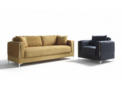 3+1 Seater Sofa Set Modern Relax Armchair Modern Style 2-Piece Luxury New Living Room New