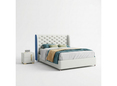Bedroom furniture designer bed bed frame double beds elegance wood